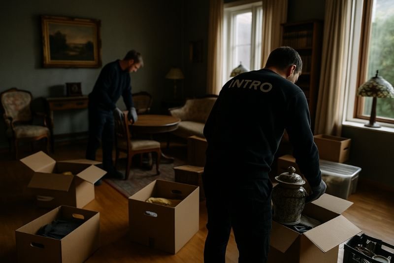 Rydde dødsbo